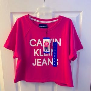 Calvin Klein Jeans Women's French Terry Cr…